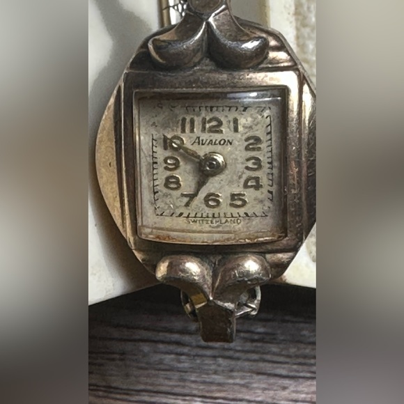 Antique women’s Avalon vintage 10k gold rolled watch - Picture 3 of 12